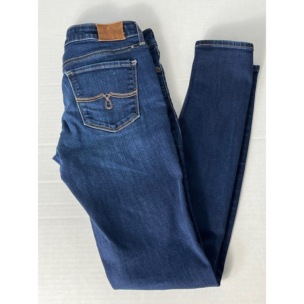 Lucky Brand Lolita Skinny Ankle‎ Jean in Twilight Blue 0/25A ORTA Premium Denim